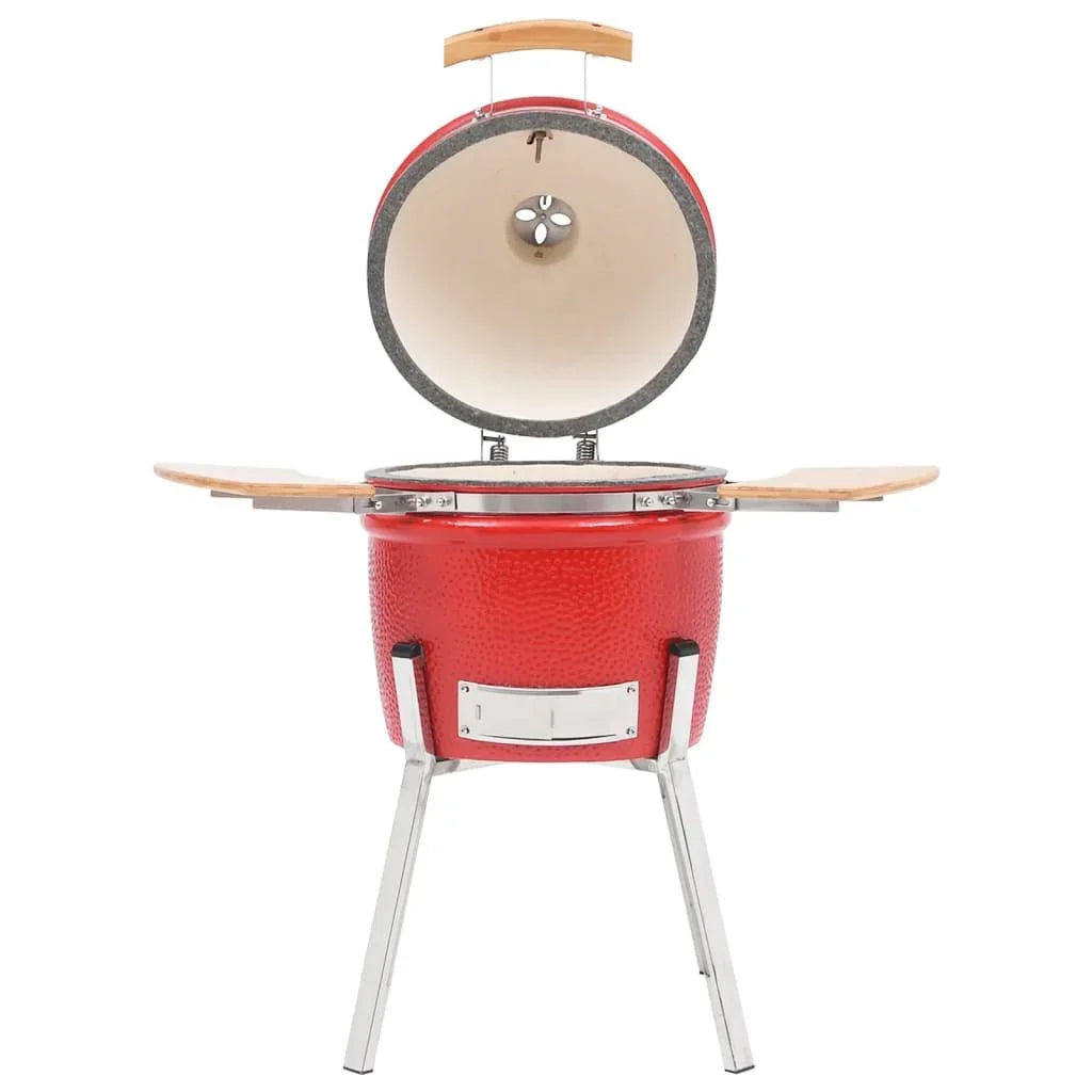 Churrasqueira Defumadora Kamado de Cerâmica 81 cm Vidaxl