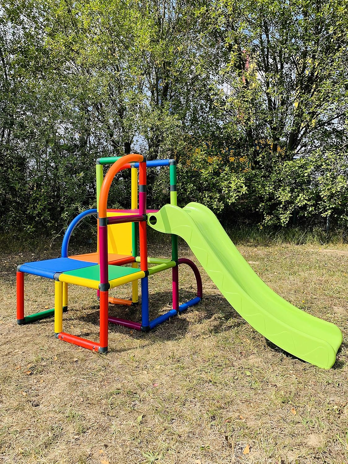 Move And Stic Olaf, Torre de Escalada com Escorregador para Crianças Pequenas, para Quarto Infantil ou Sala de Jogos, Adequado Tanto para Dentro como para Fora de Casa