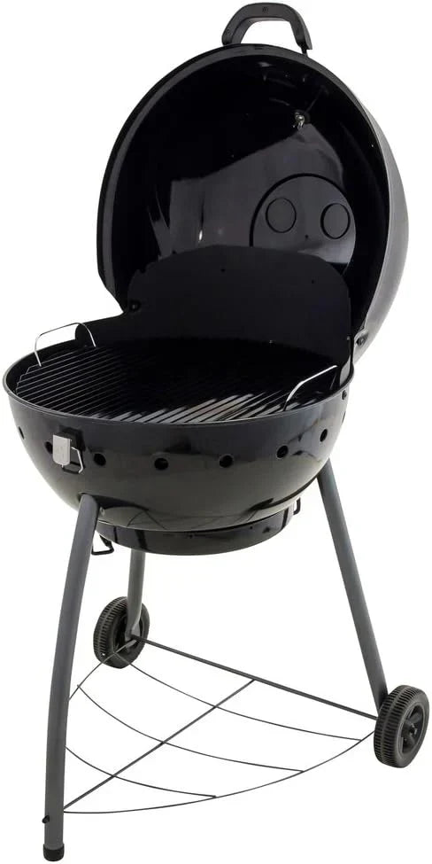 Churrasqueira a Carvão Char-Broil Kettleman - Churrasqueira a Carvão com Chaleira, Tecnologia TRU-Infrared, Bandeja de Cinzas Removível - Ideal para Cozinhar ao Ar Livre, no Jardim e no Pátio