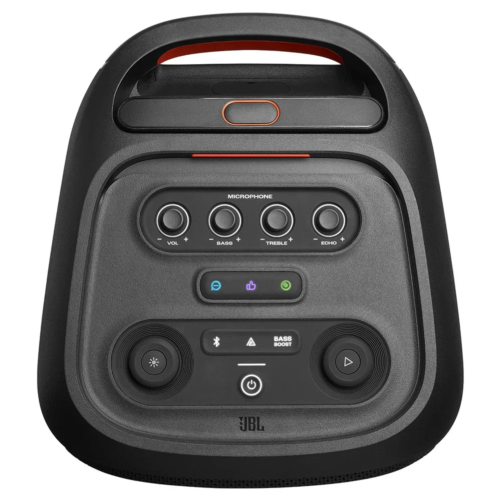 2026 JBL PartyBox Stage 320 Caixa de Som Bluetooth Portátil para Festas – Preto