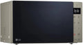 Forno Micro-ondas LG MH6535GIS com Tecnologia Inverter e Grill de Quartzo, 25 Litros de Capacidade, 1000 W, Programas Automáticos, Níveis de Potência Ajustáveis para Cozimento Ideal e Função EasyClean, Preto