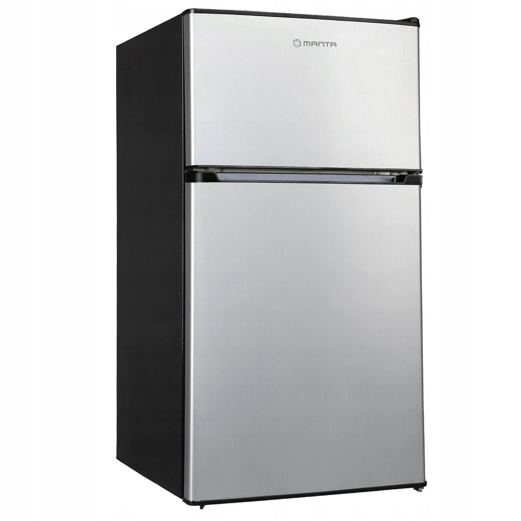 FRIGOBAR pequeno frigobar freezer hotel escritório prata LED 88l. 86cm