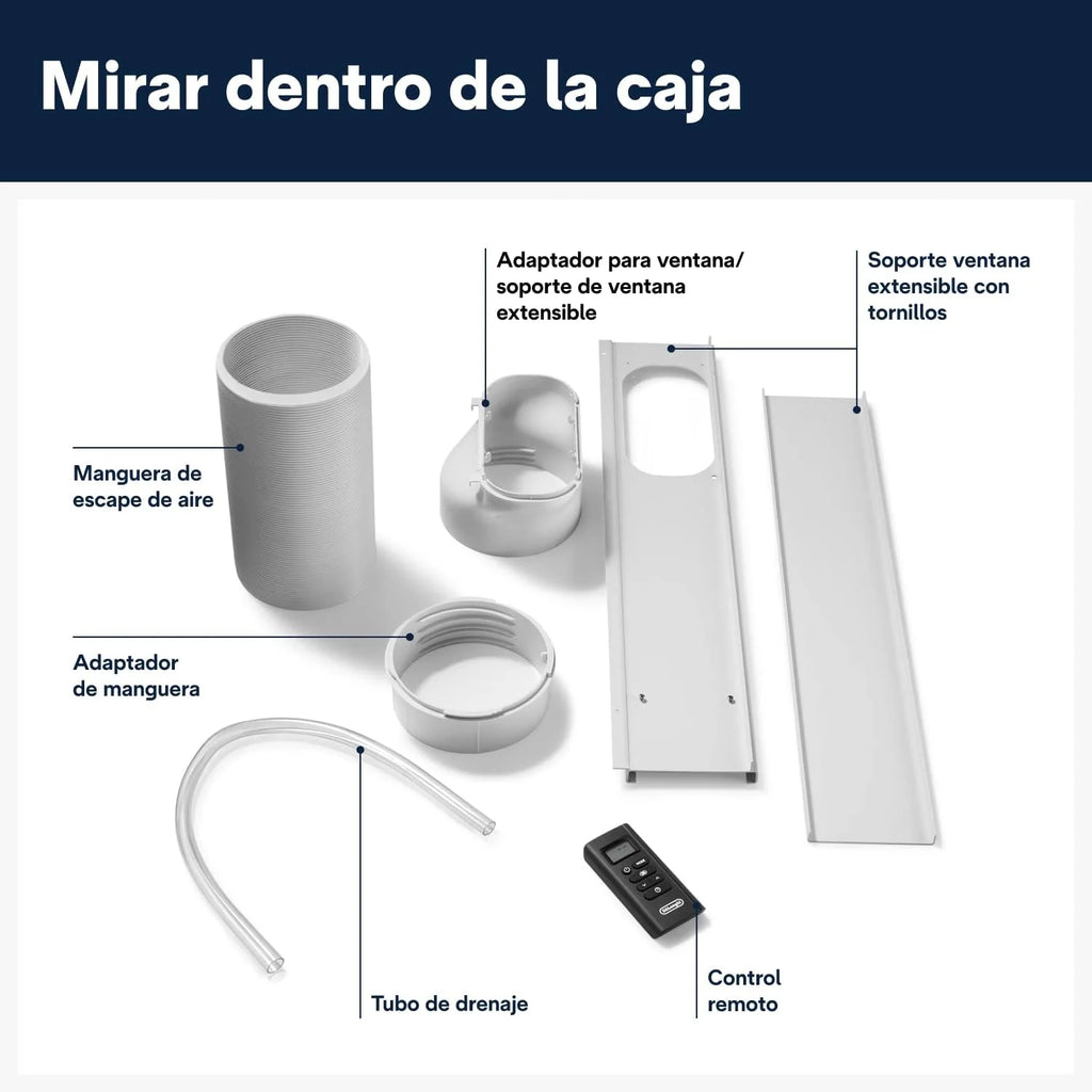 Pinguino PAC EM90K SILENT Ar Condicionado Portátil 9.800 BTU/h, 2.5 kW, até 85m³, Função Desumidificador e Ventilação