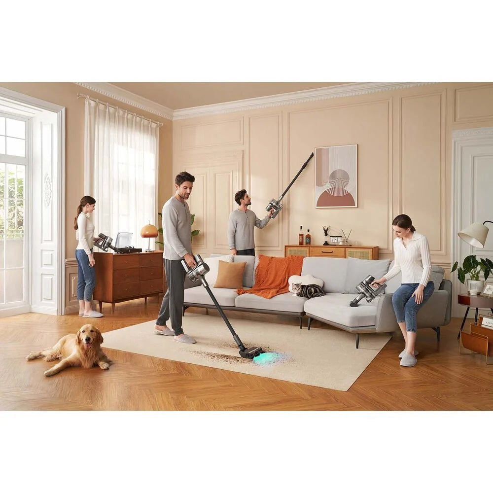 Aspirador de Pó Vertical e Mop Dreame R20 Aqua, 27 kPa, 2 escovas