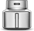 Fritadeira Inteligente Cosori ICONIC 6,2L, Fritadeira de Aço Inoxidável, Revestimento Cerâmico Livre de PFAS, Motor CC, 6 Funções, Mais de 50 Receitas, Temporizador de 1min a 24H, Pode Ir na Lava-Louças