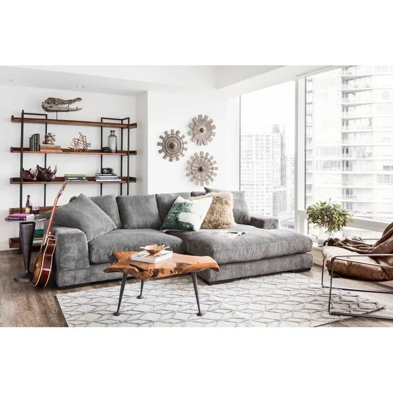 Sofá e Chaise Reversíveis de 106″ de Largura