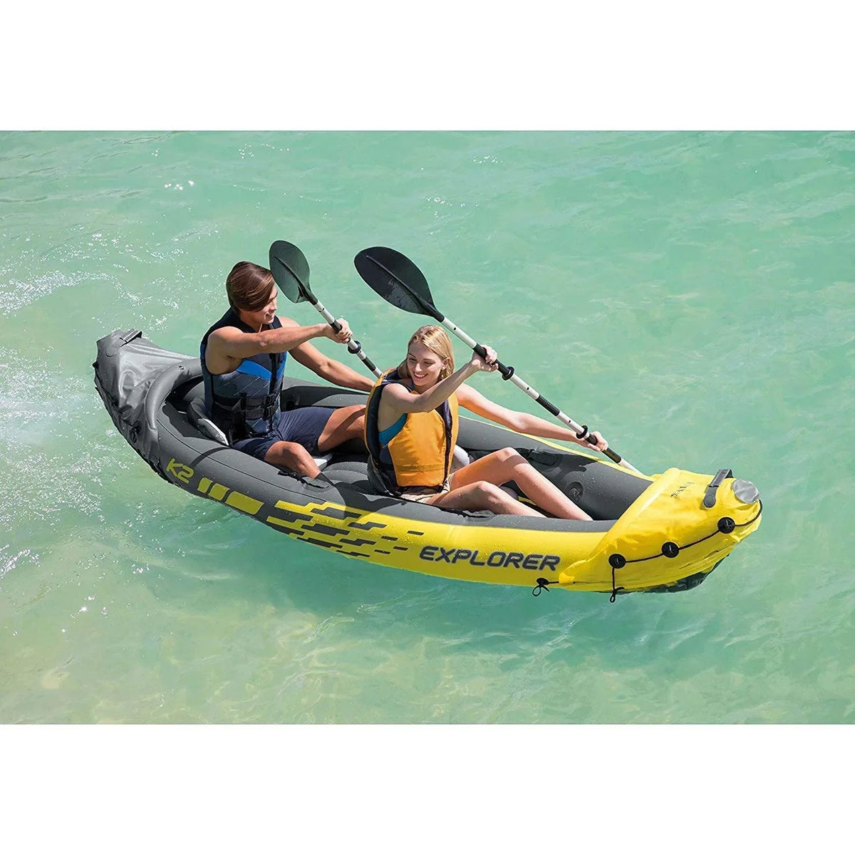Caiaque Inflável Intex Explorer K2 de 2 Pessoas 2026
