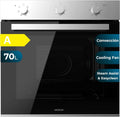 Forno Multifunções de Encastrar Cecotec 70L Bolero Hexa M236000 Line Time. 2800W, 6 Funções, Temporizador, Steam Base XXL, Steam Assist, Steam EasyClean, Cooling Fan, Modo Defrost, Eco, Convecção