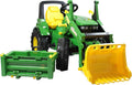 Rolly Toys 710379 John Deere 7930 - Trator a Pedal, 3-8 anos com Carregador Frontal, Compartimento de Transporte