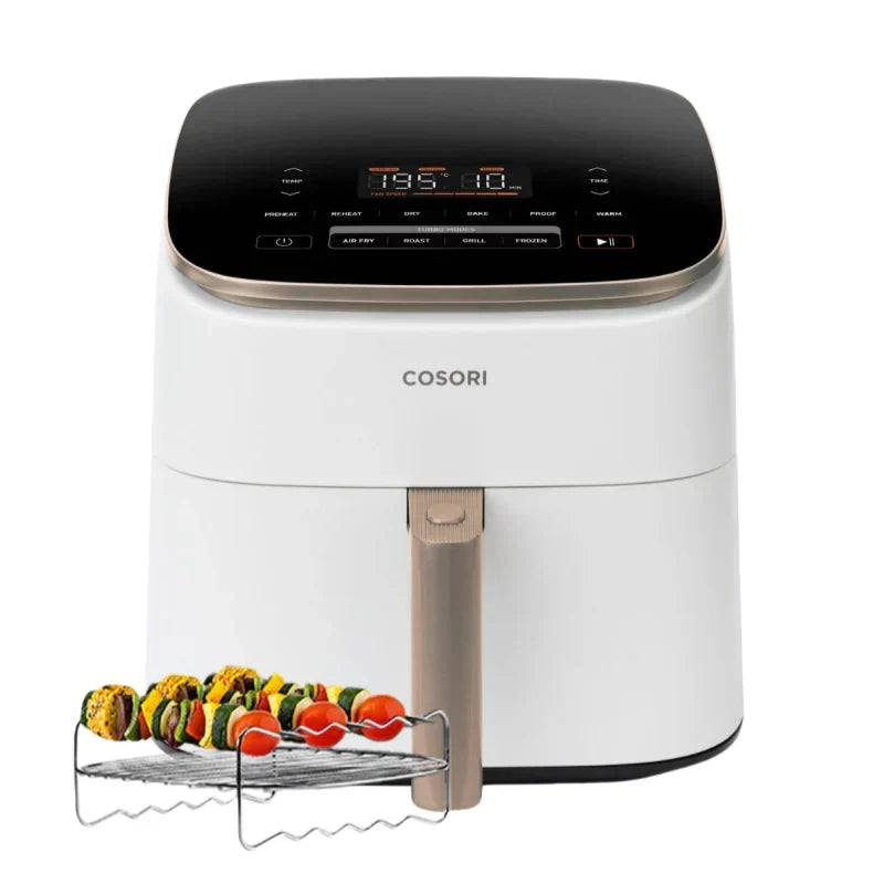 Fritadeira de Ar Cosori TurboBlaze Chef Edition 6 Litros - DC-602 Branca