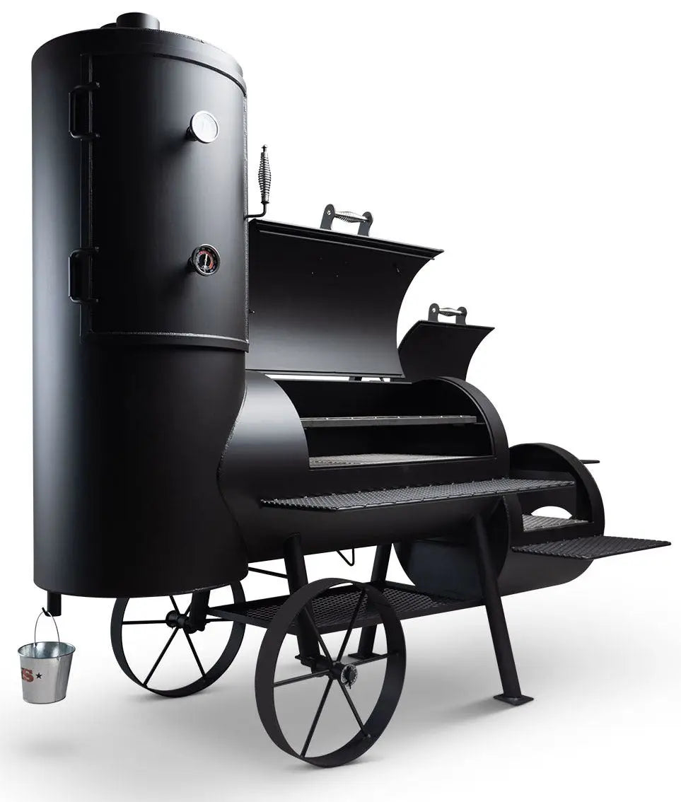 2026 Yoder Smokers 24" Durango Offset Smoker | Multiuso para churrasco ao ar livre