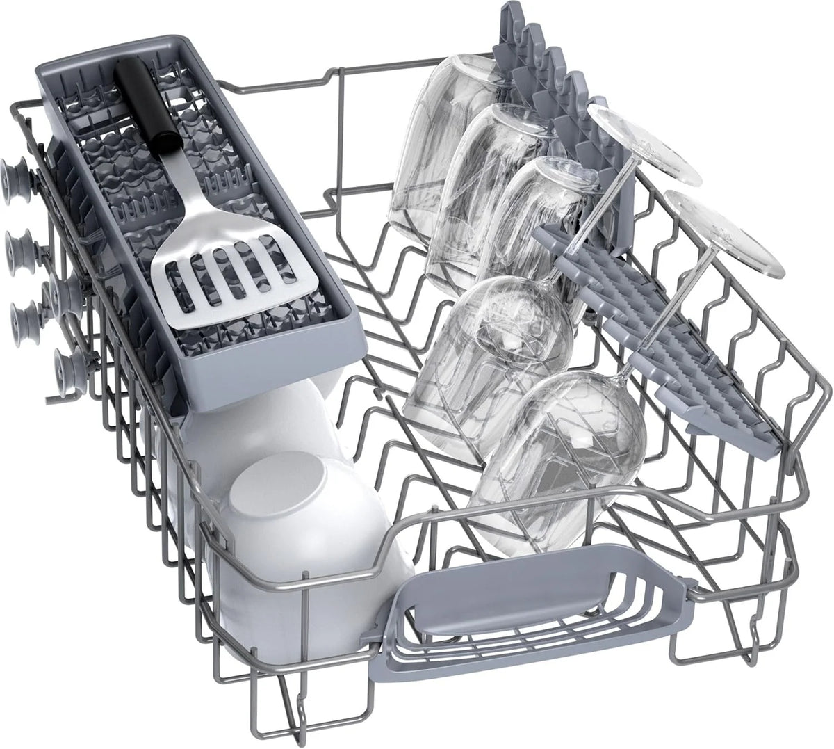 Balay - Máquina de lavar loiça, Livre instalação, 45 cm de largura, Motor ExtraSilêncio, Home Connect, Display LED, Branco, 3VN4030BA