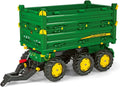 Rolly Toys 12/504/3 Rollymulti Trailer John Deere - Reboque de brinquedo de 3 eixos, Modelos/cores sortidos, 1 Unidade