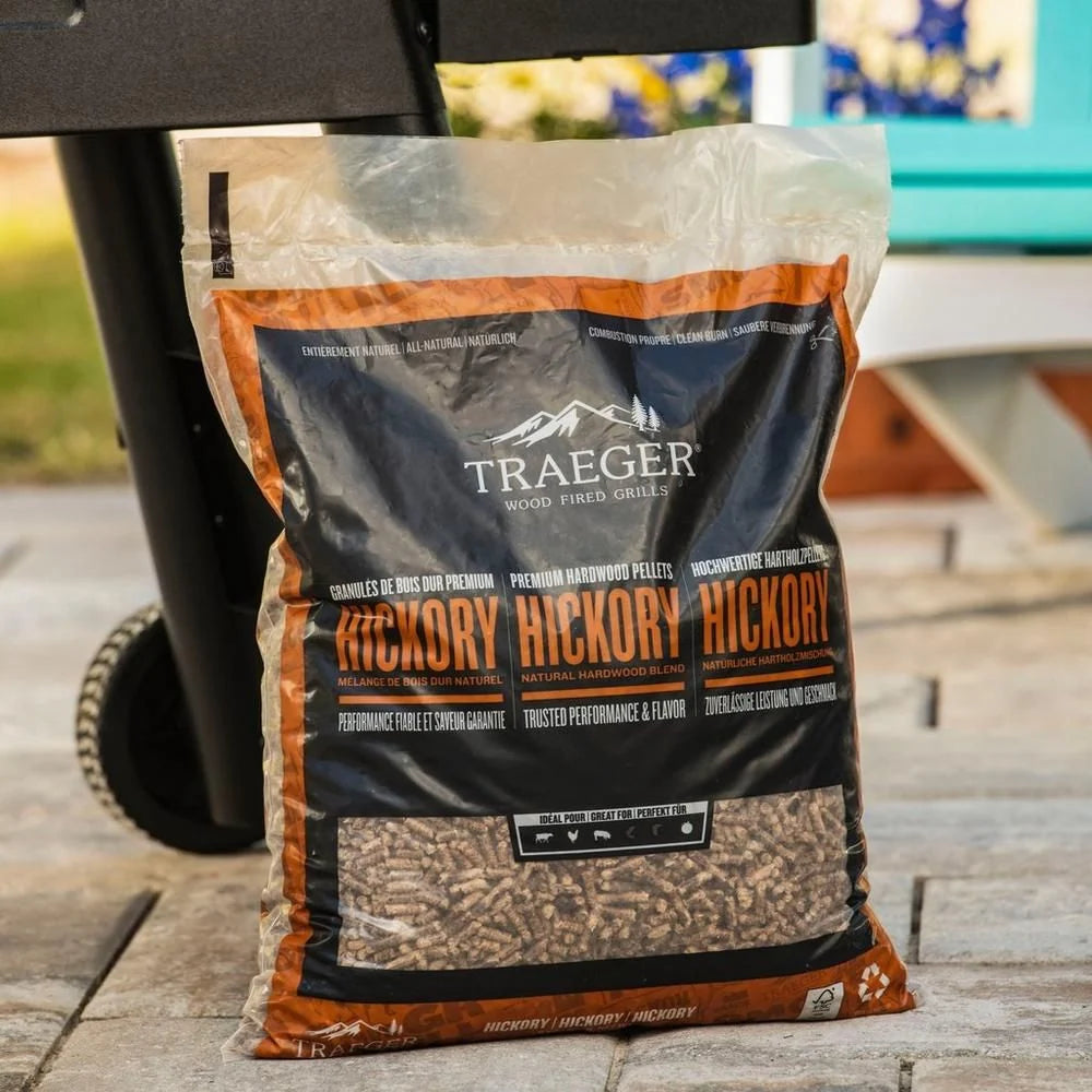 Pellets de Madeira de Nogueira para Churrasco Traeger