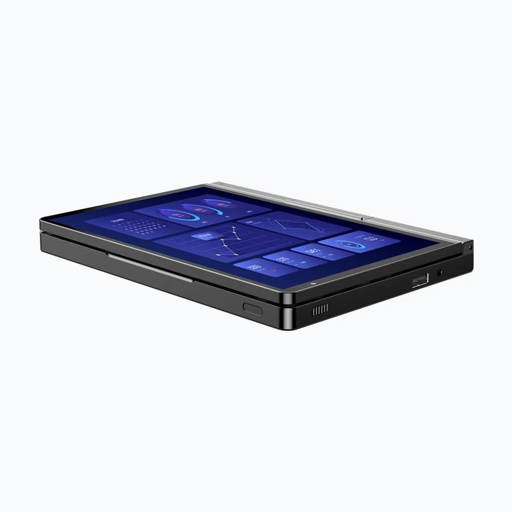 GPD Pocket 4 (8840U) Ultra Mobile PC de alumínio com Windows 11, tela 8.8 Ultra HD giratória em 180°, Ryzen 7 8840U, RAM 16 GB LPDDR5x, SSD NVMe 1 TB, Wi-Fi 6E, Ethernet 2.5G, Bluetooth 5.3
