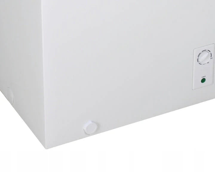 MINI FREEZER BAÚ 2 EM 1 REFRIGERADOR 100L CESTO LED BRANCO