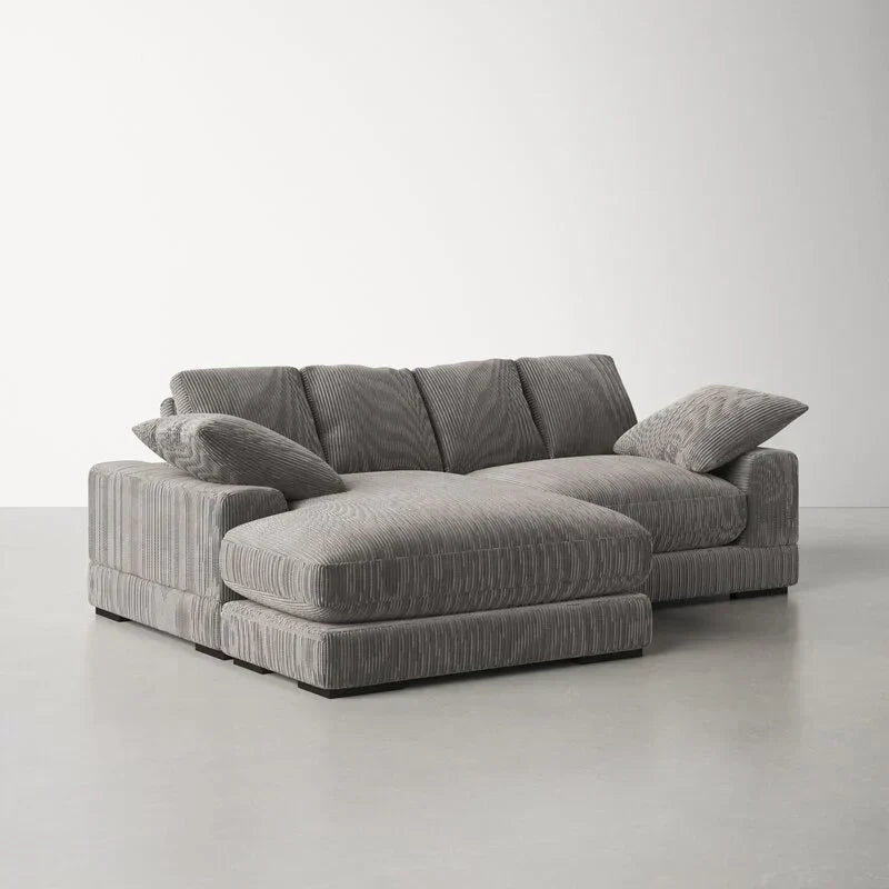 Sofá-Chaise Reversível de 106″ de Largura
