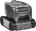 Zodiac Tornax 0T3300 Robô Aspirador Automático de Piscina até 9 x 4 m, limpa fundo e paredes e inclui cabo de 16,5 m, Cinzento
