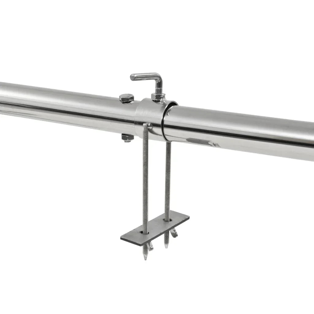 Churrasqueira Automática Com Motor Aço Inoxidável 150x46,5x82,5 Cm Vidaxl