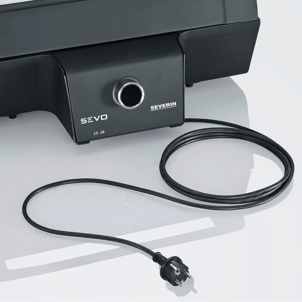 Churrasqueira Elétrica com Display Oled Digital Sevo Gt Preto Pg 8106 Severin