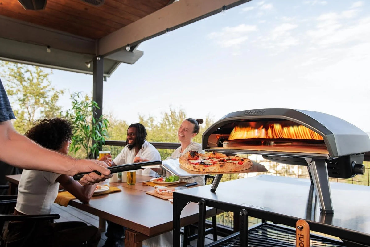 Ooni Koda 16 a gás – Forno portátil externo 37 mBar – Cozinha pizza caseira em 60s – Alta temperatura – Portátil e rápido – IT|ES|FR|BE|CZ|IE|LV|LT|LU|PT