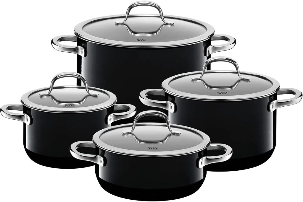 Schulte-Ufer Conjunto de Panelas, Cobre, Prata, 5 Peças