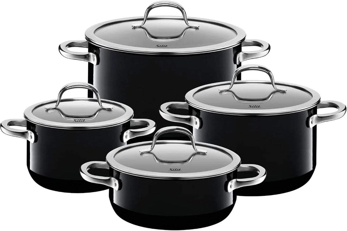 Schulte-Ufer Conjunto de Panelas, Cobre, Prata, 5 Peças