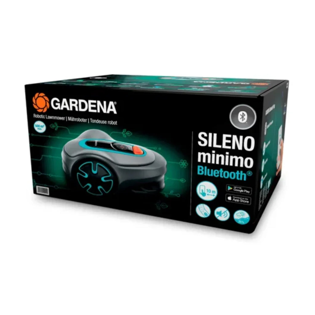 2026 Robot Cortador de Grama Gardena Sileno Mínimo 500