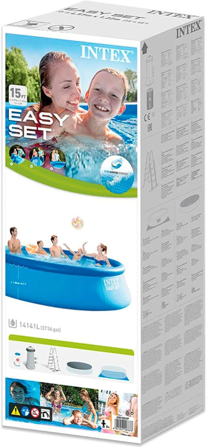 Intex 26168NP - Piscina Easy Set D457X122 CM (Com Bomba Filtrante 220-