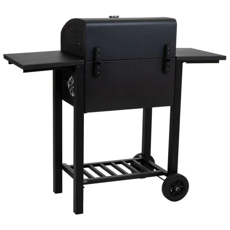 Carrinho de Churrasco de Metal Preto