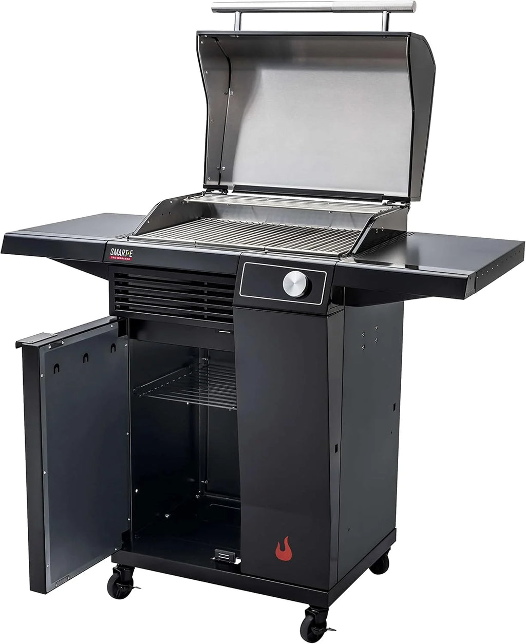 Char-Broil Churrasqueira Elétrica SMART-E - Churrasqueira com E-POWER 90-370°C, controle preciso de temperatura, função de limpeza - Ideal para cozinhar ao ar livre, no jardim e no pátio