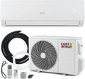 Ar Condicionado Split COSTWAY, 2,6 kW, Ar Condicionado com Aquecimento e Bomba de Calor, Refrigerante: R32, Aquecedor e Resfriador com Kit de Instalação para Cômodos de até 70m³ (9000BTU)