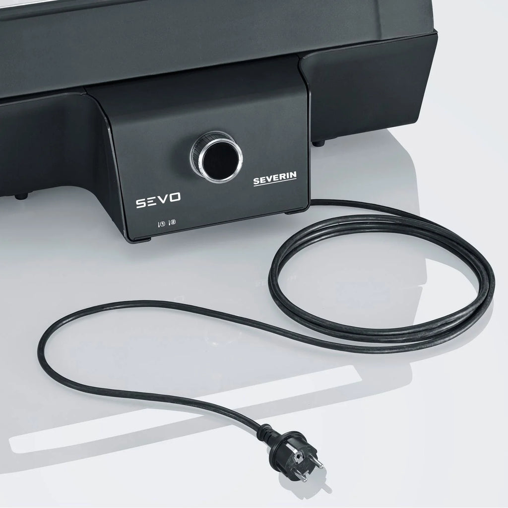 Churrasqueira Elétrica com Display Oled Digital Sevo Gt Preto Pg 8106 Severin