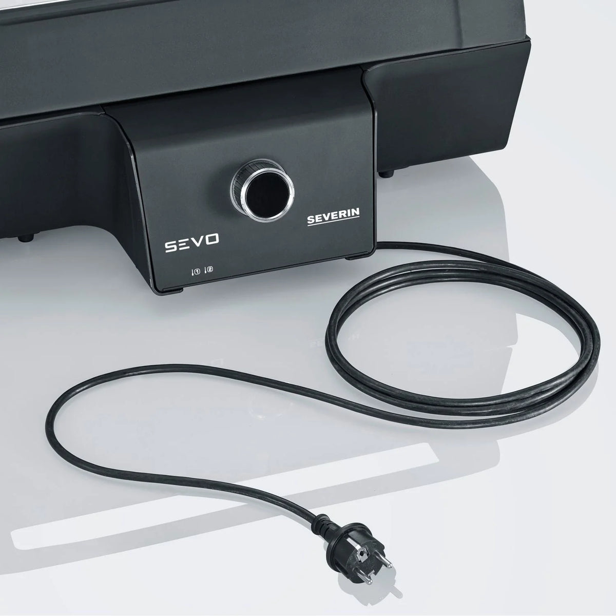 Churrasqueira Elétrica com Display Oled Digital Sevo Gt Preto Pg 8106 Severin
