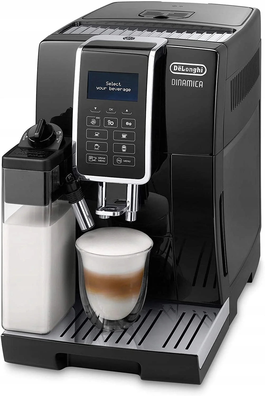 Cafeteira expresso automática De'Longhi ECAM 350.55B 1450 W preta