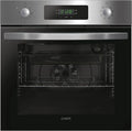 Candy FIDCP X625 L, Forno Multifunções, 70L, Tabuleiro e Grelha, Limpeza Aquactiva, Convecção + Ventilador radial, 8 Funções, Display Timer Touch, Puxadores Push&Pull, Porta 2 Vidros, Inox e Preto