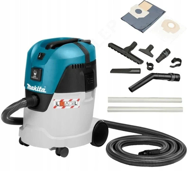 ASPIRADOR DE PÓ E LÍQUIDOS PARA OFICINA 1000W 25 L VC2512L Makita