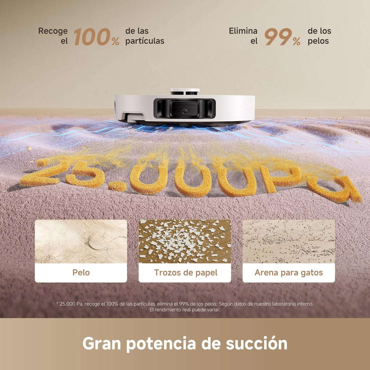 DREAME L10s Ultra Gen 3 Kit Robô Aspirador e Passa Pano, Sucção de 25.000Pa, Escova Lateral e Mopa Extensível, AceClean DryBoard e Autolimpeza Automática da Mopa, Secagem com Ar Quente