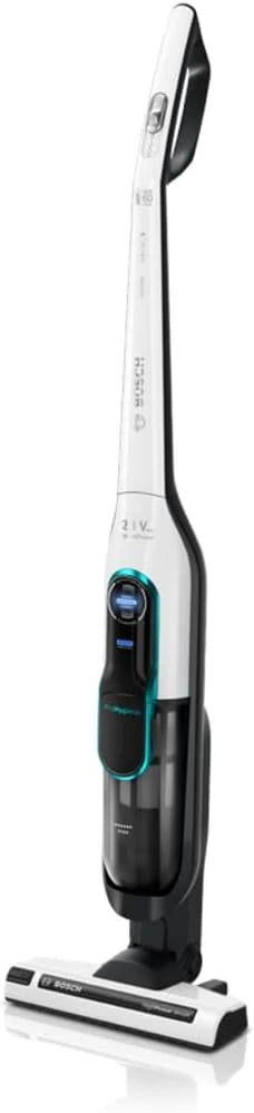 Bosch - Aspirador de Pó sem Fio Athlet ProHygienic, Série 6, até 60 minutos de autonomia, branco, BCH86HYG2