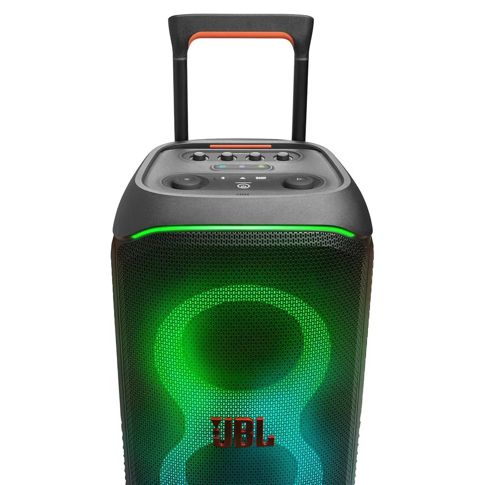 2026 JBL PartyBox Stage 320 Caixa de Som Bluetooth Portátil para Festas – Preto