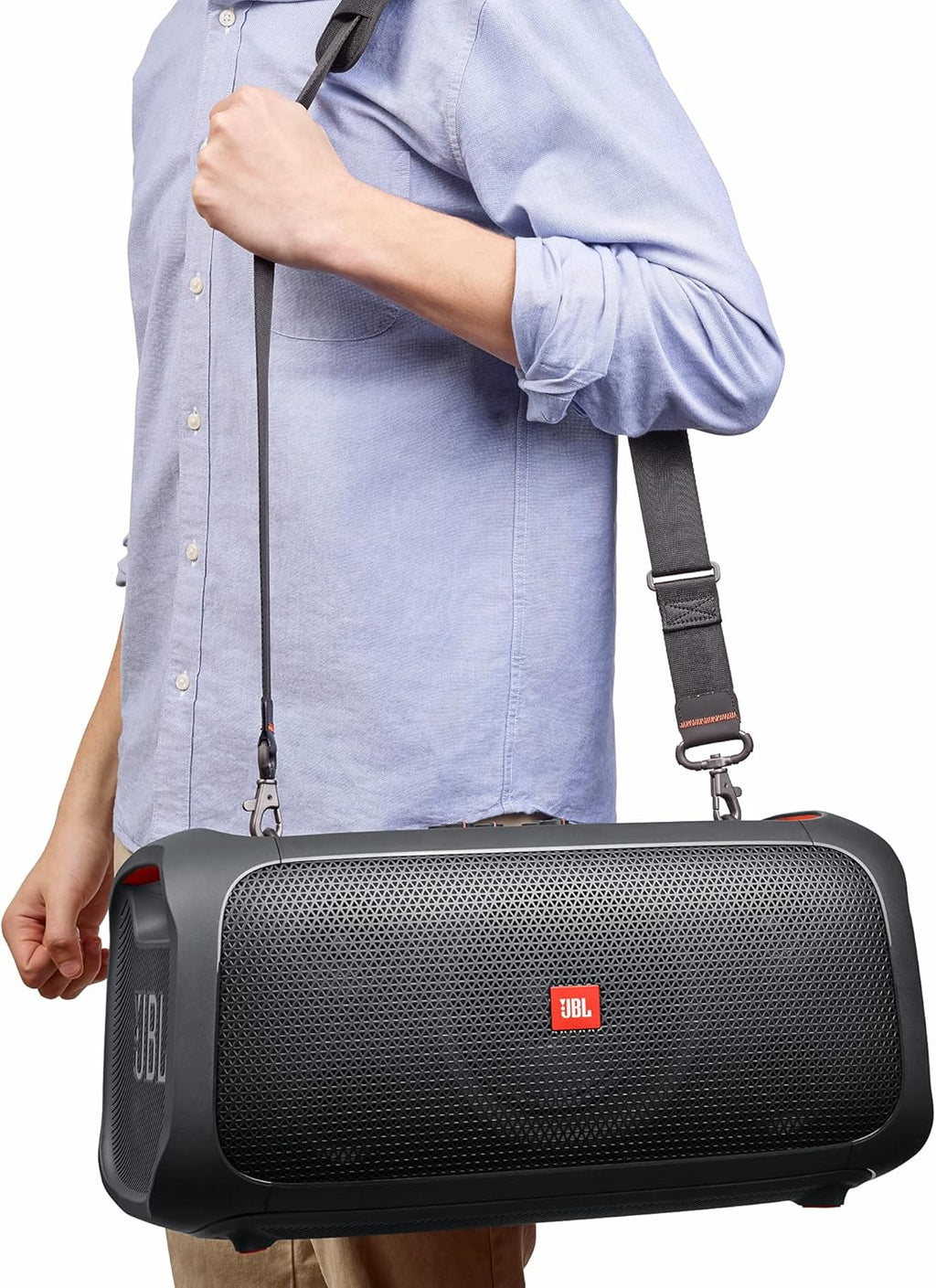 Jbl Partybox 110 JBLPARTYBOX110EU Alto-falante Bluetooth, preto, 24 x 69 x 2,5 cm