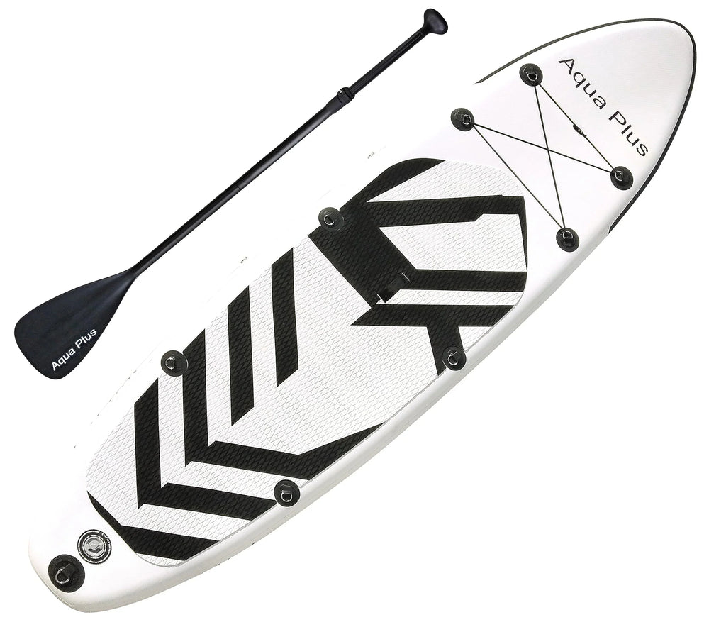 Aqua Plus SUP Inflável 2025 – 15 cm de Espessura, para Todos os Níveis, Prancha de Paddle Surf, ISUP com Bomba e Bolsa de Viagem, Adolescente/Adulto