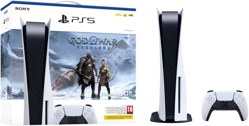 Console Edição Padrão Branca God of War Ragnarok