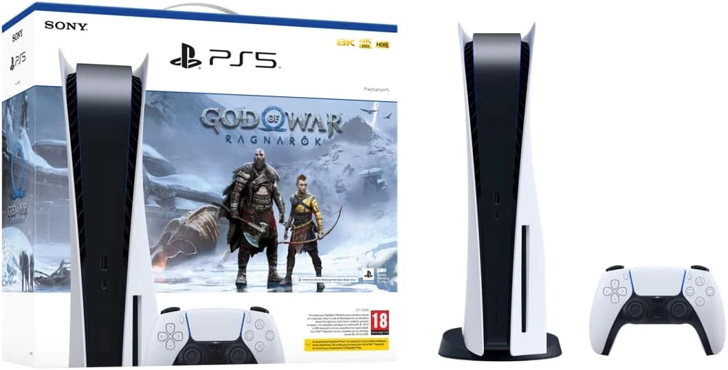 Console Edição Padrão Branca God of War Ragnarok