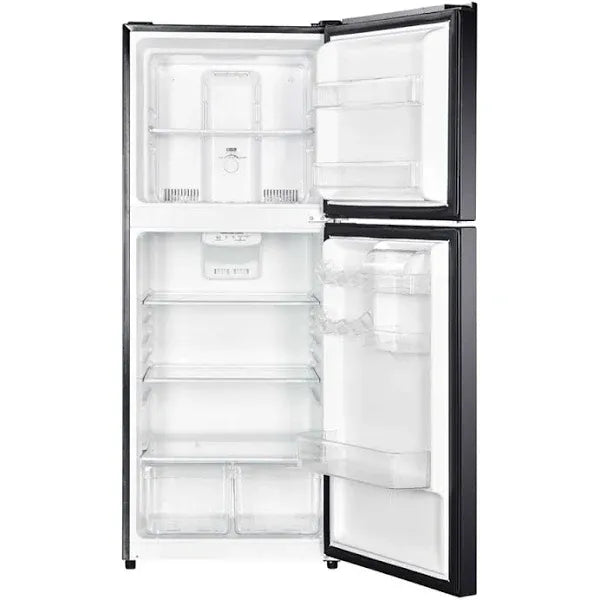 Refrigerador de topo Magic Chef HMDR1000BE, 10,1 pés cúbicos, preto, 2025