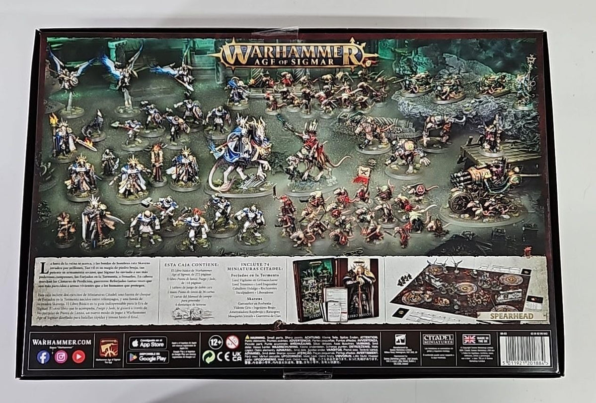 Warhammer Age of Sigmar: Mareaskaven, Caixa de Lançamento, Nova Edição