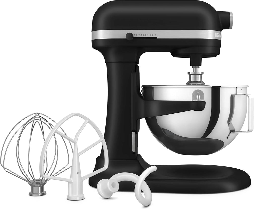 Batedeira KitchenAid Heavy DUTY com tigela elevatória de 5,2L - Preto Fosco 5 KSM55SXXEBM