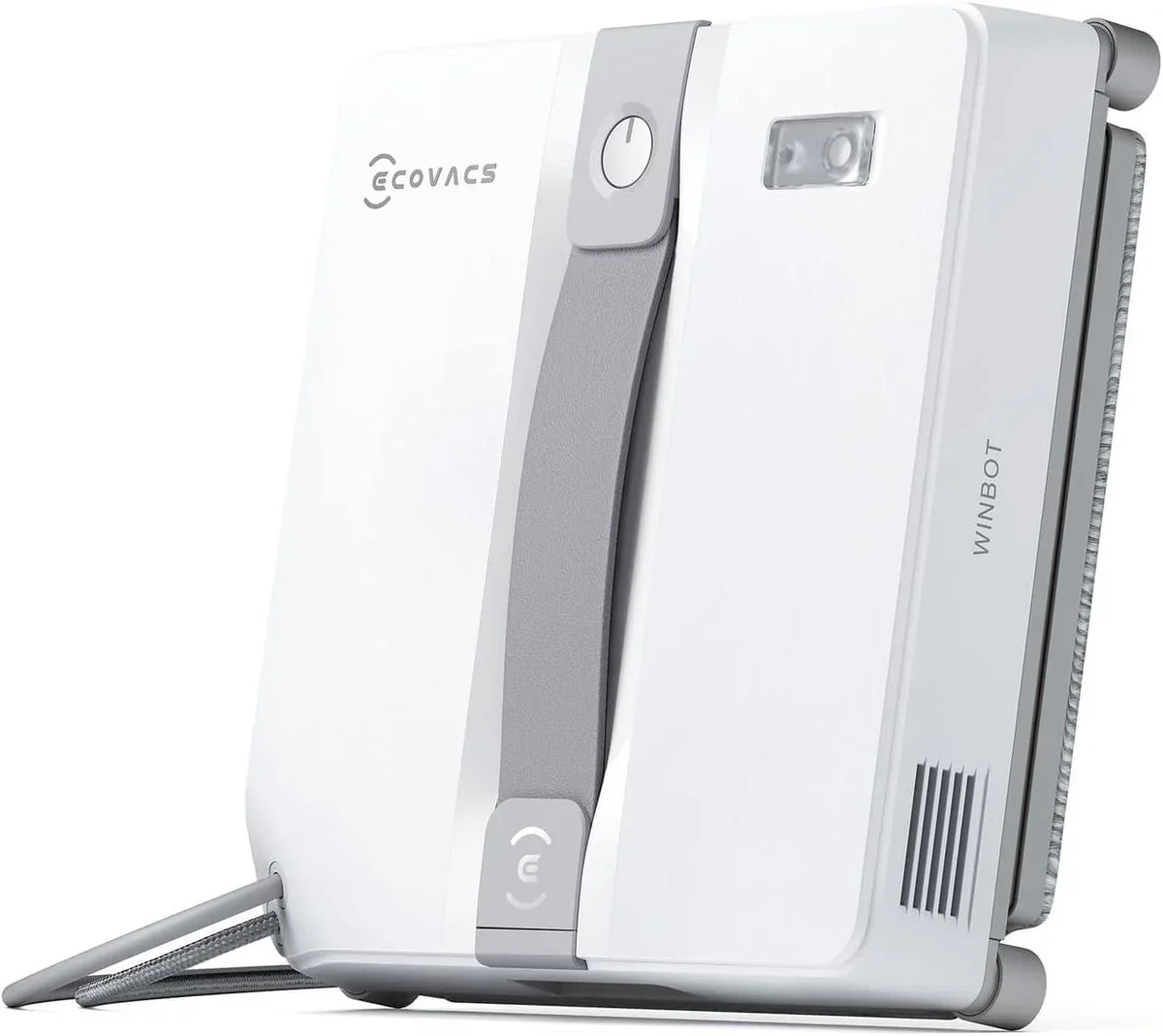 ECOVACS WINBOT Mini Design Compacto Bicos Duplos com Pulverizador Ultrassônico, Sistema de Proteção de 9 Estágios, Planejamento Inteligente de Rota, 3 Modos de Limpeza