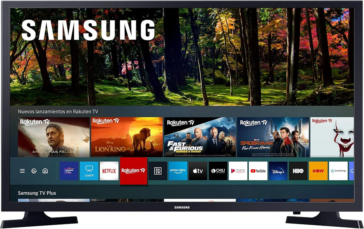 Smart TV Samsung UE32T4305AEXXC de 32" com Resolução HD, HDR, PurColor, Ultra Clean View e Compatível com Assistentes de Voz (Alexa)