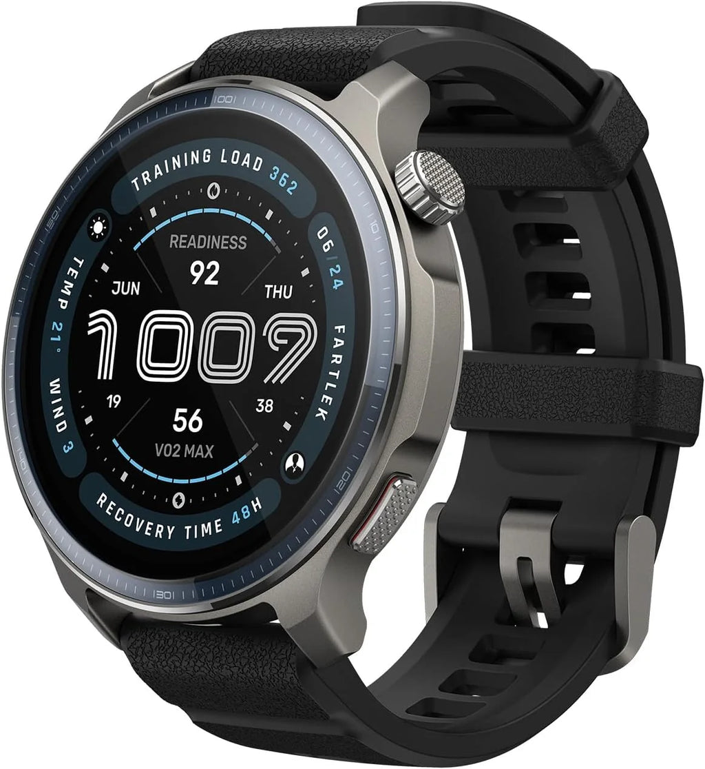 Amazfit Balance 2 Smartwatch Masculino 47mm, Tela AMOLED 1,5" Cristal Safira, smartwatch com NFC, GPS, bateria de 21 dias, +170 Modos Esportivos, Hyrox, Golf, para Android e iPhone